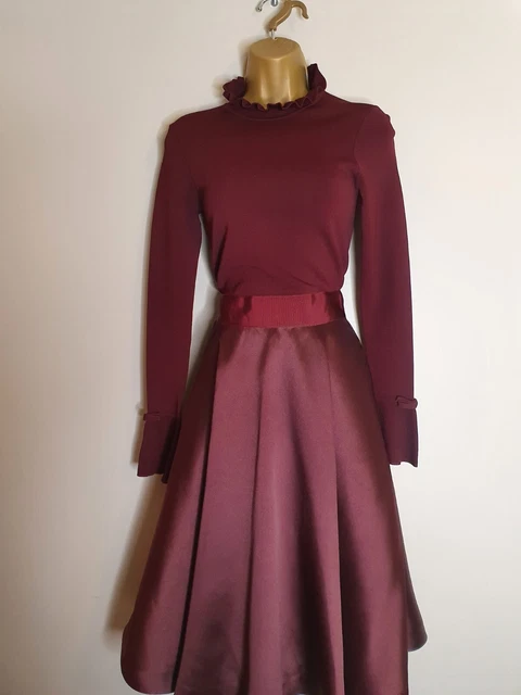 Zadi frill hot sale cuff dress