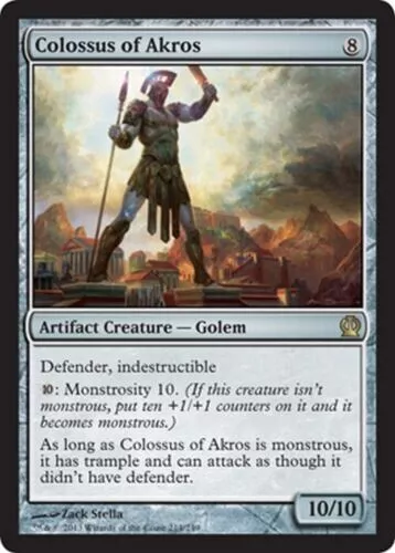 1x COLOSSUS OF AKROS - Theros - MTG - Magic the Gathering