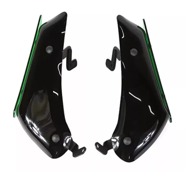 Kawasaki zx-10r zx10r down force anti wheelie winglets 2011-2020 grün nicht puig 2