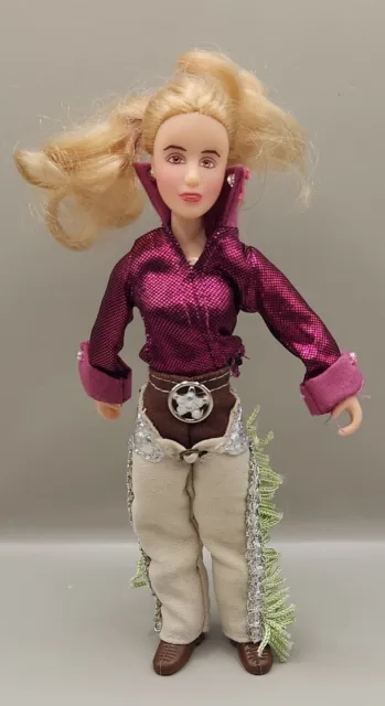 Breyer Classics 6.5” Doll Kaitlyn Cowgirl Poseable Blonde Western Outfit Chaps.