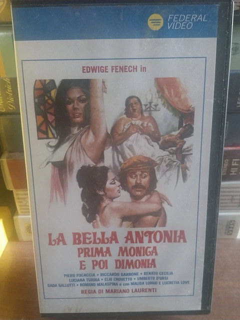 VHS FILM LA BELLA ANTONIA PRIMA MONICA E POI DIMONIA Edwige Fenech (F25