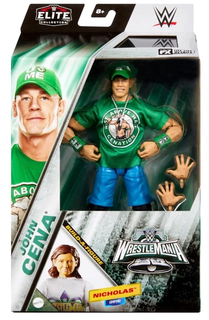 Wwe John Cena Wrestlemania 40 Baf Mattel Elite Wrestling Action Series Figure