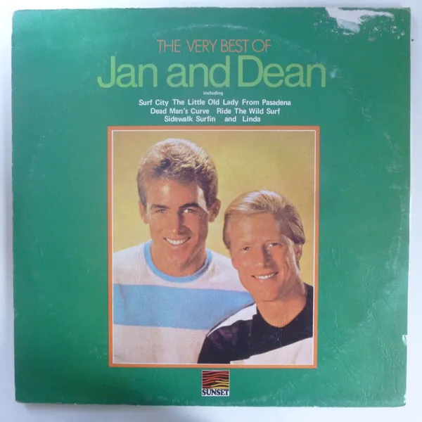 Jan  Dean - The Very Best Of Jan  Dean - Used Vinyl Record - H34z