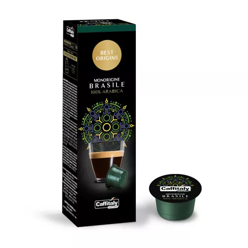 100 Capsule Caffe Caffitaly System Best Origin: Brasile, Kaapi Royale e Messico 2