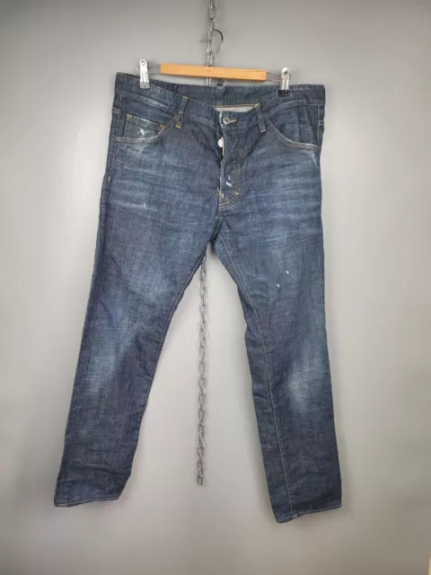 Dsquared2 Cool Guy Distressed Cotton Elastan Denim Jeans Mens SIze 52