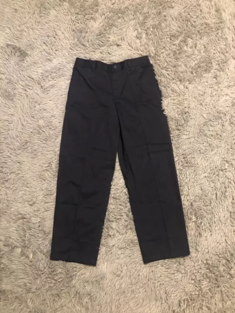 Girls French Toast Uniform Casual Blue Bootcut Pants Size 12 Husky