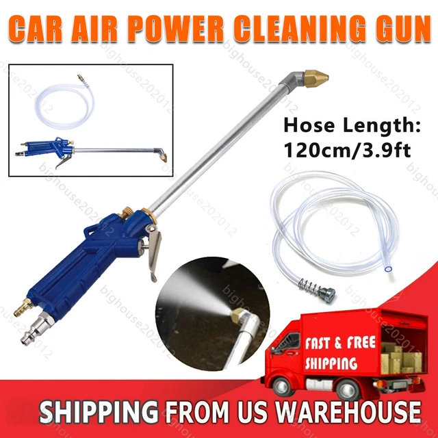 ENGINE CLEANING ALLOY Air Blow Gun Remove Dirt Grease Oil With120cm