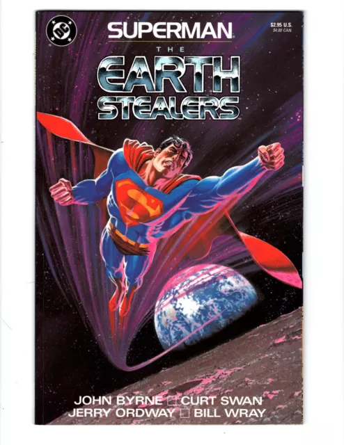 Superman The Earth Stealers Gn (Vf) [1988 Dc Comics]