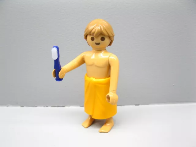 Mann mit Badetuch & Zahnbürste Figur City Life Playmobil PF569