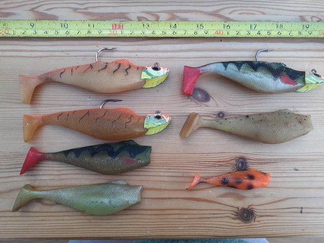 Fox Chubby Shads Jig Pike Fishing Lures