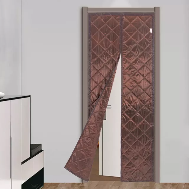 Cubiertas de puerta impermeables cortina de aislamiento puerta de café para puertas de 32*80 pulgadas