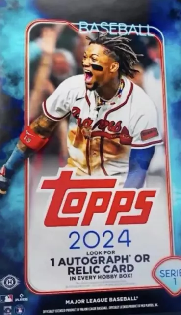 2024 Topps Series 1 Baseball Factory Sealed Hobby Box