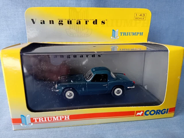 Triumph Spitfire MK3 1965 Miniature Vanguards 1/43 Neuve Couleur Jaune