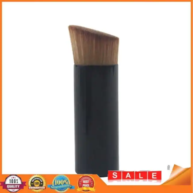 Base plana cepillo de maquillaje corrector de rubor crema esponja en polvo herramienta cosmética