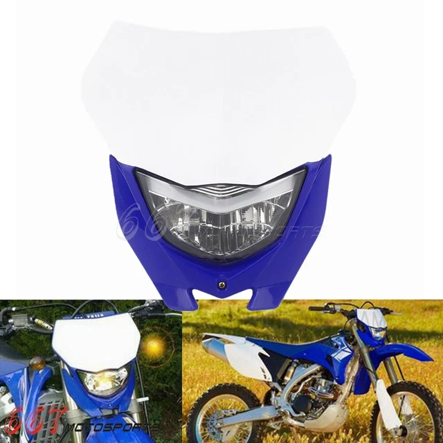 Motorcycle Dirt Bike Headlight Head Lamp for Yamaha YZ TTR WR250 400 426 450 125