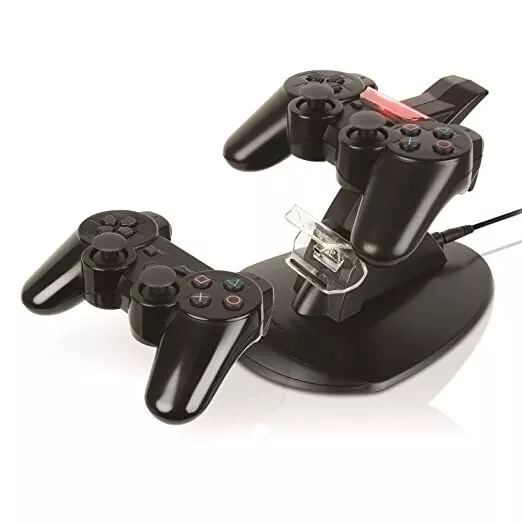 Sony PlayStation 3 Ps3 Energizer Power And Play Controller Charging Station Dock