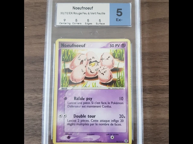 Pokemon Nobody Card 33/112 Ex -