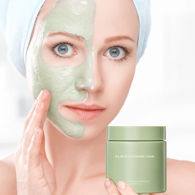 Tea Mud Cleansing Cleaning Blackheads Removing Non Pull Dry Type Mud Film