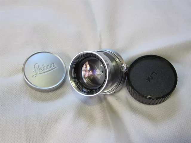 Leica Summicron COLLAPSIBLE  50mm 1:2   Ernst Leitz GmbH Wetzlar  Leica M mount.