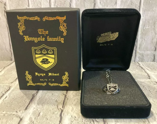 NEW Rare Katekyo Hitman Reborn! Vongola Ring Kyoya Hibari Official Japan