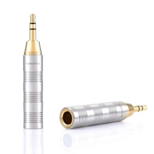 Official FURUTECH [6.3mm stereo to 3.5mm stereo] mini conversion plug F35(G) F/S