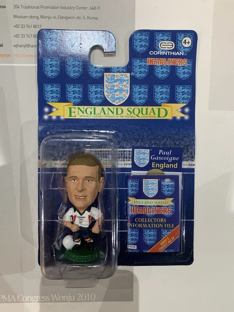Figurine Corinthian Prostars 1995 – Paul Gascoigne (Rangers) – Échelle 1:10, Neuve