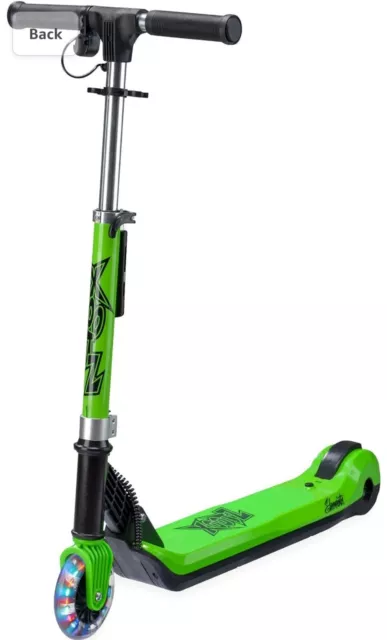 Xootz Kids Elements Electric Folding Scooter with LED Light Up Wheel 712