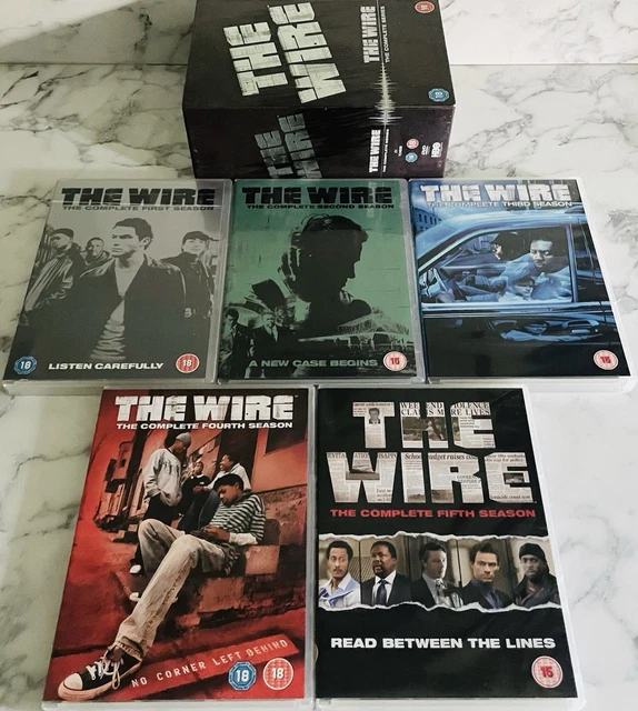 THE WIRE: THE Complete Series (UK DVD Boxset) Hit HBO TV Crime
