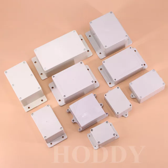 Small Tiny ABS Plastic Enclosure Project Boxes with Mounting Flanges- China Made