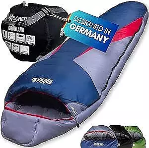 Mumienschlafsack EXPLORER GRÖNLAND Winter Schlafsack -23°C XXL Alaska Camping