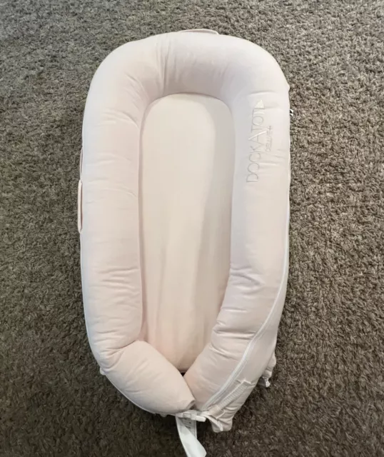 DockATot Deluxe Pink Portable Baby Lounger