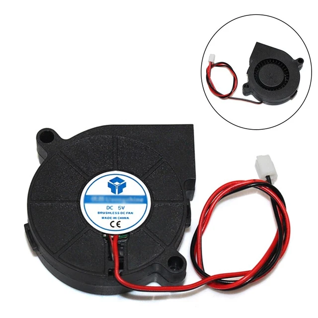 1*Silent 5015 Radial Blower Cooling Fan DC 5v 12v 24v For Printer Parts 50*15✅