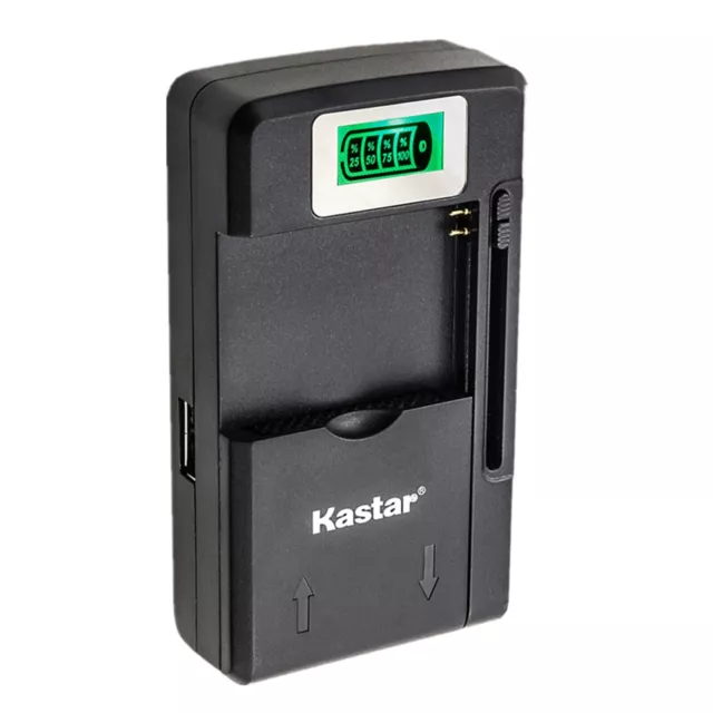 Kastar 1Pcs Universal Battery Charger With LCD For Nokia BL-4C BL-5C BL-6C BL-5B