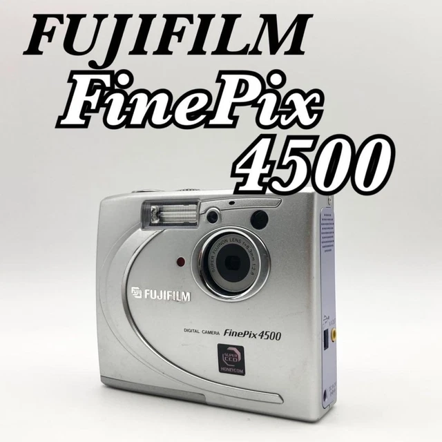 Fujifilm FinePix 4500 シルバー FUJIFILM FINEPIX 4500 Compact Digital Camera Silver Tested