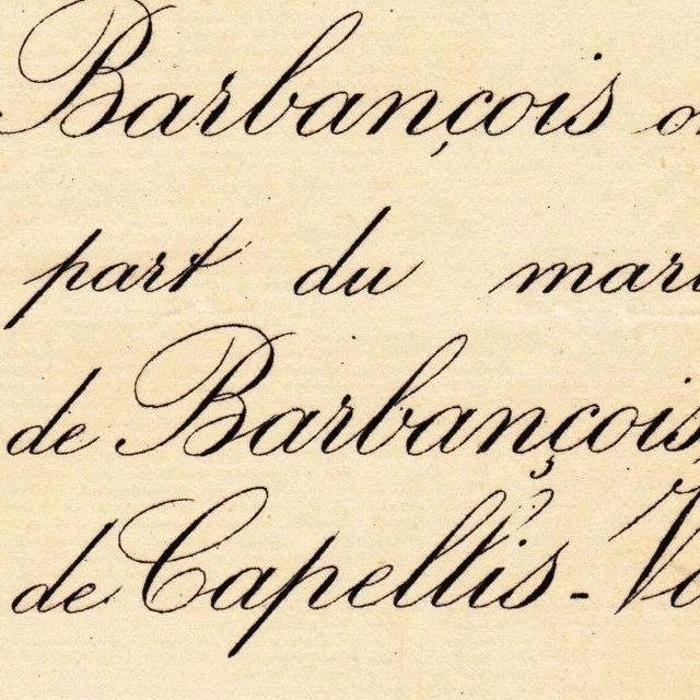 Isabelle Marie De Barbançois Villegongis Paris 1887 De Capellis-Vaudrimey
