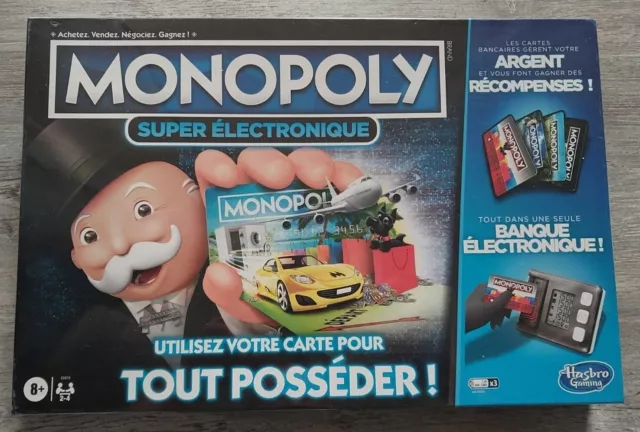 MONOPOLY SUPER ÉLECTRONIQUE, Jeu de société, Version française NEUF EUR  24,00 - PicClick FR