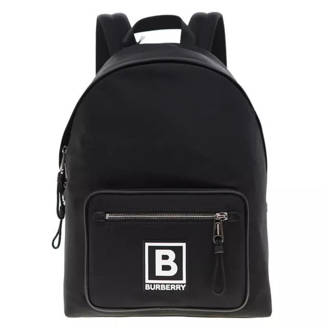 Burberry Abeydalle Backpack Black Nylon New 2