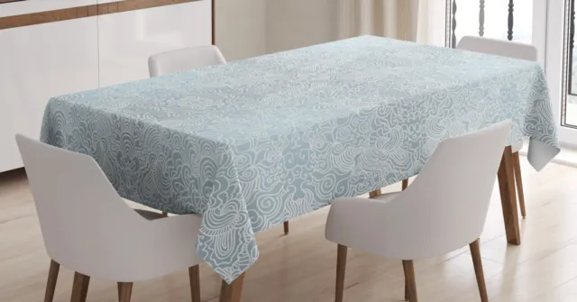 Ambesonne Victorian Tablecloth Table Cover for Dining Room Kitchen