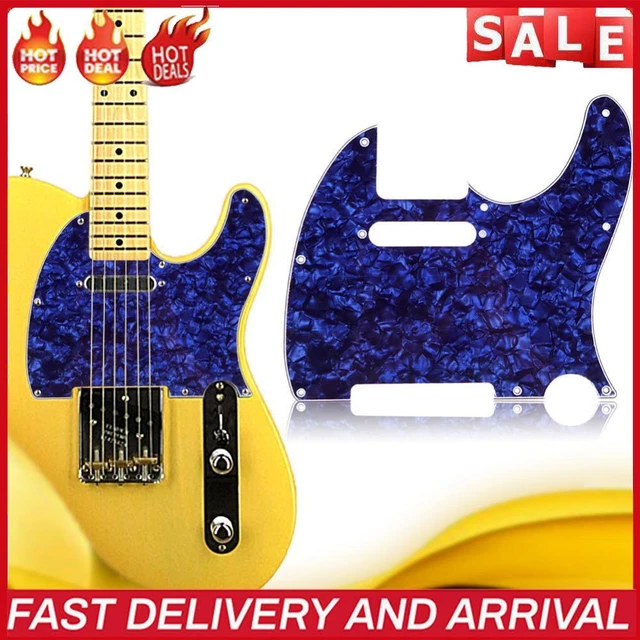 Teile 7 Farben 3Ply Gitarre im Alter von Pearloid Pickguard für Tele Style Gitar