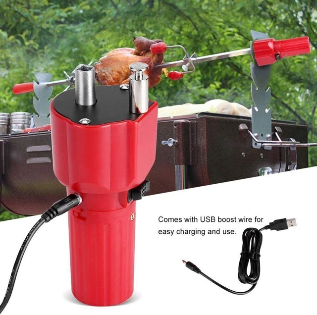 5V Elektro BBQ Grillmotor Spießdreher Rotisserie Grillspießmotor Rotator Motors