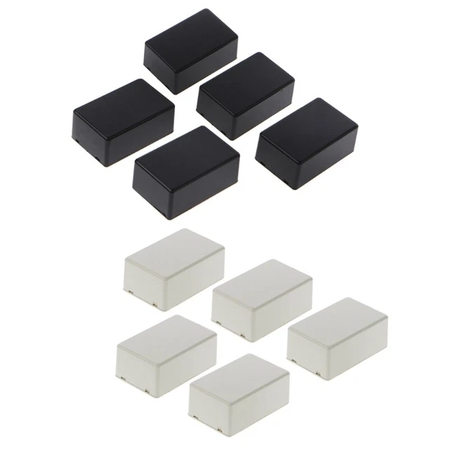 5Pcs New Plastic Electronic Project Box Enclosure Instrument for  DIY 70x45x