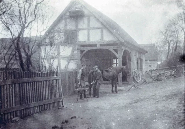 Wepritz (Landsberg)/  Wieprzyce- Die Dorfschmiede (Ostbrandenburg) 1927