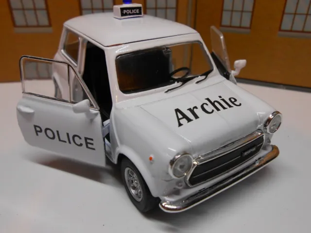 TOY POLICE MINI CAR PERSONALISED NAME Toy Car MODEL dad boy girl BIRTHDAY GIFT