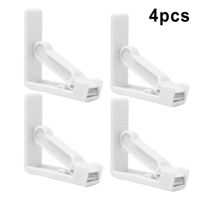 4 pz clip tovaglia in plastica trasparente supporto antiscivolo tovaglia