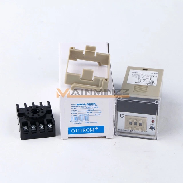 1PC E5C4-R Temperature Controller 0-399°C NEW