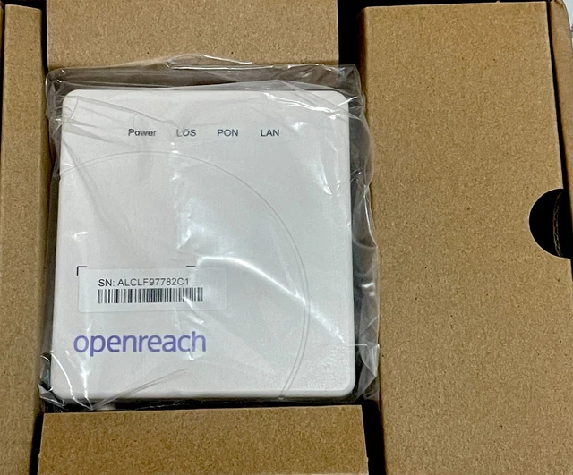 NOKIA-ONT G-010G-Q OPENREACH Optical Fibre GPON Terminal BNIB £6.99 ...