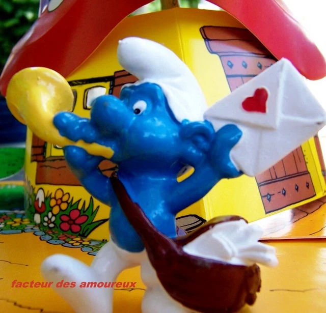 Figurine Schtroumpf Cancer Horoscope 2010 – Collection PEYO, PVC, France