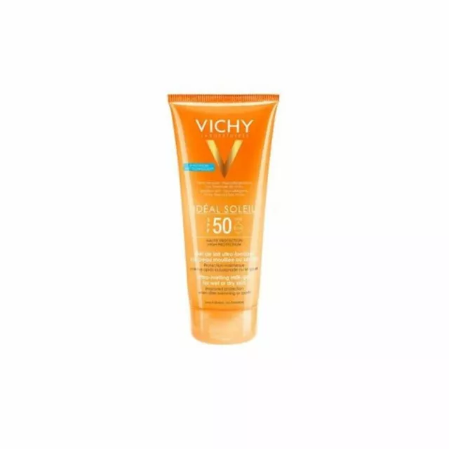 Sonnenschutzcreme für das Gesicht Capital Soleil Milk-Gel Vichy Spf 50 [200 m
