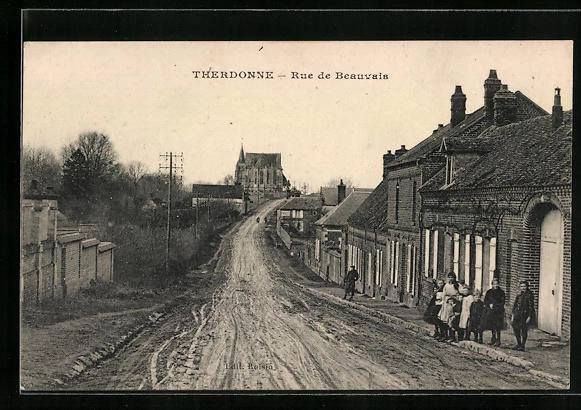 CPA Therdonne, Rue de Beauvais