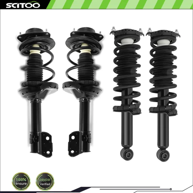 Set of 4 For 05-09 Subaru Outback Front Rear Pair Complete Struts Shocks Springs
